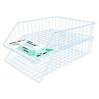 ราคา Robin ตะกร้าใส่เอกสาร ตะกร้าเอกสาร Robin No 402 2 ชั้น ตะกร้าลวดเคลือบพลาสติก ตะกร้าแล้วลวดชุบ (21501547249)