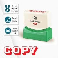 ราคา SANBY ตรายางสำเร็จรูป หมึกในตัว ซันบี้ QUICK STAMPER สีแดง QMAE C34R COPY (112094348)