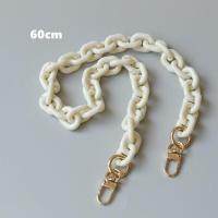 ราคา สายโซ่คาดลำตัวทำจากเรซินสีขาวดำกระเป๋าแฟชั่นสตรีใหม่สายรัดสีส้มสุดหรูสะพายไหล่สำหรับผู้หญิงโซ่คลัทช์น่ารัก (6613018583)