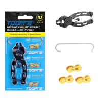 ราคา โซ่จักรยานเสือภูเขา toopre Quick Link 6 7 8 9 10 11 12สปีดทอง เงินหายไป Link eieio อะไหล่รถจักรยาน (21431100890)