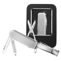 ราคา กรรไกรตัดเล็บสแตนเลสพับได้อเนกประสงค์กรรไกรตัดเล็บ5 In 1พวงกุญแจเครื่องมือชุดแต่งเล็บอเนกประสงค์ (21045676179)