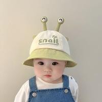 ราคา หมวกทรงสูงเบบี้การ์ตูนหอยทากหูสีทึบน่ารักสำหรับเด็กหมวกฤดูใบไม้ร่วงฤดูร้อนชาวประมงหมวกกันแดดปีกกว้างสำหรับเด็กวัยหัดเดิน (21151681050)
