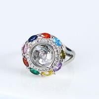 ราคา แหวนแชกงหมิว แหวนกังหัน ฟรีไซส์ แชกงหมิว ของแท้ แหวนหินสีคริสตัล 9 สีสำหรับผู้หญิงนำโชคลาภ (21500603632)