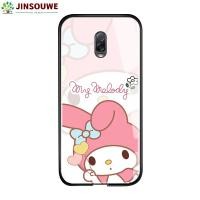 ราคา Jinsouwe เคสโทรศัพท์สำหรับ Samsungj7 Samsungj7plus Samsung Galaxy J7 Plus เคสสำหรับเด็กหญิงเด็กชายการ์ตูน Koulomi My Melody ปลอกกระจกเทมเปอร์ (20953027364)