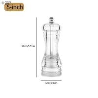 ราคา เครื่องบดพริกไทยอะคริลิคแบบแมนนวลโปร่งใสเครื่องเขย่าที่บดพริกไทยและเกลือพร้อมสามารถปรับความหยาบได้อุปกรณ์ทำอาหารในครัวโรเตอร์เซรามิก (20211441478)