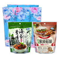 ราคา Gift Set หมูหยองเจผสมสาหร่าย คู่ เห็ดหัวลิงฝอย (15599317919)