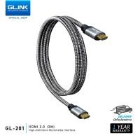 ราคา GLINK HDMI 2 0 Cable 4K รุ่น GL201 สายถัก คุณภาพดี 4K Ultra HD Resolution ความยาวสาย 1 8 3 5 10 15M (20620914722)