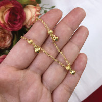 ราคา สร้อยคอทองระย้า ตะขอตัวเอ็น ความยาว 16 17 5 นิ้ว สร้อยทอง สร้อยแฟชั่น ทองไมครอน ทองหุ้ม ทองชุบ ทองปลอม ฟรีถุงกำมะหยี่ (9998445650)