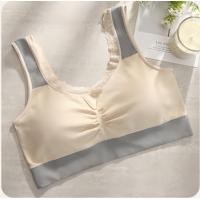 ราคา Sport Bra BN8824 สปอร์ตบราไซส์ใหญ่ แต่งขอบลูกไม้ หวานๆ สำหรับสาวอวบ อก 38 60 (20577937359)