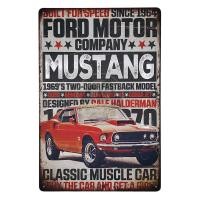 ราคา ป้ายสังกะสีวินเทจ TS01 รถยนต์ รถคลาสสิค รถโฟ๊ค รถเก่า ขนาด 20x30 ซม (15130268416)