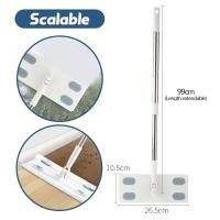 ราคา ไม้ม็อบดันฝุ่น ไม้ถูพื้น ไม้ม๊อบ ใช้แล้วทิ้ง กระดาษเปียก กระดาษแห้ง ไม้ม็อบดันฝุ่น ผ้าถูพื้นแบบเปียก แบบเเห้ง ผ้ารีฟิลถูพื้น หมุนได้ 360 องศาใช้งานสะดวก lazy mop (21464443114)