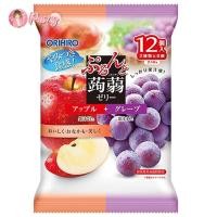 ราคา Orihiro Purunto Konnyaku Jelly Pouch Apple Grape บรรจุ 12 ชิ้น ขนาด 240g เยลลี่ญี่ปุ่น ขนมญี่ปุ่น (21399722054)