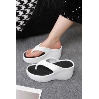 ราคา รองเท้าแตะแบบสวมเสริมส้นสูง 3 นิ้ว รองเท้าEVA มี 2 สีA222 (21751459833)