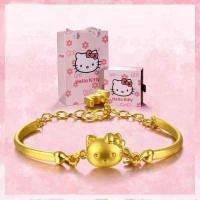 ราคา กำไลข้อมือคิตตี้ กำไลข้อมือสีทอง กำไลข้อมือเงิน925 สินค้าพร้อมส่ง (6511710215)