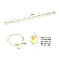 ราคา Vnox สร้อยข้อมือแบบโซ่เชื่อมสไตล์เกาหลีสำหรับผู้หญิงหญิงสาวของขวัญเครื่องประดับสแตนเลสทองเสน่ห์14K (21322574837)
