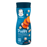 ราคา Gerber puffs ขนมรูปดาว สำหรับน้อง 8 เดือน ละลายง่าย ฝึกกล้ามเนื้อมัดเล็ก (9189328431)