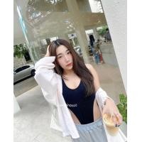 ราคา SpinnyHouse บอดี้สูทเว้าเอว เสื้อสายฝอ เป้าแกะได้ กระดุมแป็ก รุ่นนี้ทำทะเลเดือดได้ค่า แซ่บ บอดี้สูท ต้องมี บอดี้สูทกล้าม 304 M201A (14401811409)