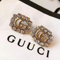 ราคา พร้อมส่ง ต่างหูเงิน เงิน925 ต่างหูชุปทอง ต่างหูประดับเพชร ล้อมเพชร สวยหรู น่ารัก ต่างหูรูปGG (10869723339)