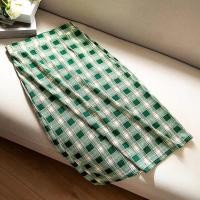 ราคา พร้อมส่งกระโปรงลายสก็อตสไตล์เกาหลีกระโปรงทรงเอน่ารักใส่แล้วดูผอมไม่อ้วน (16118596180)