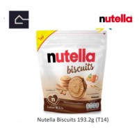 ราคา T14 Nutella Biscuits นูเทลล่า บิสกิต 193 2 กรัม BBE 10 2024 (21686598452)