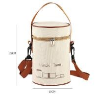 ราคา กระเป๋าเก็บอุณหภูมิสีครีม สำหรับใส่กล่องข้าว มีสายสะพาย ได้เฉพาะกระเป๋า1ใบ มี 3 ขนาด C175 (21630634085)