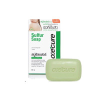 ราคา Oxecure อ๊อกซี่ เคียว Sulfur Soap อ๊อกซีเคียว สบู่ซัลเฟอร์ 30 g 100 g (21694319381)