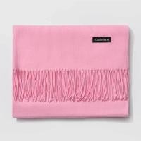 ราคา ผ้าพันคอ ผ้ากันหนาว ผ้าคลุมไหล่ แคชเมียร์ สีพื้น (15687844338)