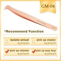 ราคา GEVIMAZE แหนบทองคำสีกุหลาบขนตาแหนบความแม่นยำสูง Peralatan Rias กันแหนบแบบคงตัวแบบคลาสสิกระดับมืออาชีพ (20582462979)
