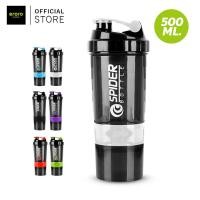 ราคา แก้วชงเวย์ เชคเกอร์ กระบอกเชค เวย์โปรตีน ช่องใส่วิตามิน 500 มล Shaker Bottle แก้วเชค (18213268311)