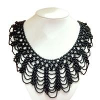 ราคา XUESHE ตกแต่งด้วยการตกแต่ง ชุดเดรสเจ้าสาว สร้อยคอสำหรับผู้หญิง แต่งงานในงานแต่งงาน ปลอกคอถอดออกได้ คอเสื้อตัดลูกไม้ ลูกปัดมุกลูกปัด ปลอกคอปลอมมุก (19498368622)