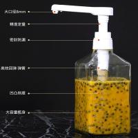 ราคา จัดส่งได้ทันทีขวดใส่น้ำเชื่อม 1100 ml ขวดปั๊มไซรัป (21531455818)