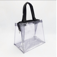 ราคา Basic Indeed กระเป๋าใส S กระเป๋าพลาสติกใส กระเป๋าว่ายน้ำ S ขนาด 25x21x15 ซม (21419688753)