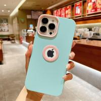 ราคา 3 in 1 ซิลิโคนเหลว เคสไอโฟน11 เคสไอโฟน11pro เคสไอโฟน11promax เคสโทรศัพท์ไอโฟน เคสประกบสีพื้นมาใหม่ สำหรับรุ่น iphone 11 12 13 x xs xr xsmax 7 8 พลัส plus เห็นLOGOตรงกลาง (16620164601)
