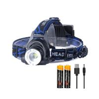 ราคา ไฟหน้า LED พลังสูงแบบชาร์จไฟได้ไฟหน้าแบบยืดหดได้สำหรับกลางแจ้งไฟฉายคาดศีรษะทำงานกันน้ำ (21431402489)
