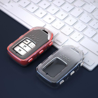 ราคา เคสเคสโทรศัพท์คีย์ฮอนด้า KLNU สำหรับ HRV Jazz BRV CRV ไฟรถยนต์ Accord Civic Fc Fd City อุปกรณ์เสริมรถยนต์พวงกุญแจกระเป๋าใส่กุญแจรถรีโมท (18163721262)