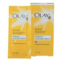 ราคา พร้อมจัดส่ง โอเลย์ โททัล ไวท์ ครีม สปอตไลท์เทนนิ่ง 10 กรัม x 6 ซอง Olay Total White Spot Lightening Cream 8g x 6 sachets โปรโมชั่นพิเศษ มีเก็บเงินปลายทาง (13807130908)