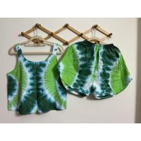 ราคา เสื้อสายเดี่ยว มัดย้อม ผ้ามัดย้อม ชุดมัดย้อม (19528332303)