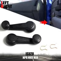 ราคา มือหมุนกระจก รุ่น อีซูซุ ISUZU NPR 115 NKR JCM ROCKY สีดำ จำนวน 2 ชิ้น (19654176364)