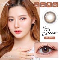 ราคา คอนแทคเลนส์ Mini Eileen Brown Gray Kitty Kawaii ขนาดมินิ (18707876667)