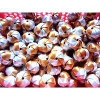 ราคา เหรียญ โปรย ทาน ตัวเปล่า ลายส้ม 2สี ชุดละ 50ลูก (21667478479)