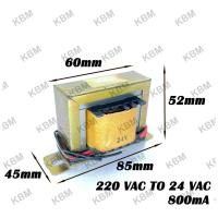 ราคา Transformer หม้อแปลงไฟฟ้า Input 220VAC Output 18VAC 18 0 18VAC 22VAC 22 0 22VAC 24VAC 24 0 24VAC 110VAC 800mA (17478965711)