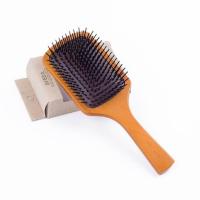 ราคา หวี Aveda hair brush 19 25cm หวีแปรง หวีผม หวีไม้ หวีนวดศรีษะ นวดดูแลรากผมเส้นผมหนังศรีษะ หวีไดร์ ด้ามไม้ มีกล่อง (21682375619)