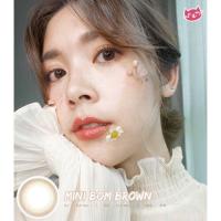 ราคา คอนแทคเลนส์ Mini Bom Brown Gray Kitty Kawaii ขนาดมินิ เนียน ธรรมชาติ ขายดีมาก (21443736079)