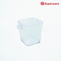 ราคา Srithai Superware ถังน้ำแข็ง พลาสติกใส ถังแช่ไวน์ แช่เบียร์ ทรงสี่เหลี่ยม ขนาดความจุ 2 4ลิตร มี 3 สี (21510331346)