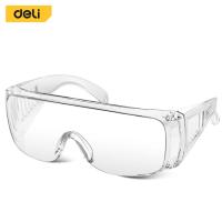 ราคา Deli แว่นตานิรภัย แว่นตากันสะเก็ด แว่นนิรภัย แว่นตาเซฟตี้ แว่นเซฟตี้ แว่นตา ป้องกัน แท้ สีใส กันสะเก็ด แว่นตากันเคมี protective goggles (21560388935)