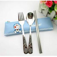 ราคา ช้อนส้อมตะเกียบสุดน่ารักลายโดเรม่อน (5201430170)