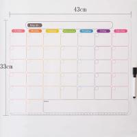 ราคา แผ่นไวท์บอร์ดแม่เหล็กติดตู้เย็น ไวท์บอร์ดแม่เหล็ก กระดานไวท์บอร์ด แผ่นแม่เหล็กติดตู้เย็น ติดตู้เย็น เตือนความจำ เขียนโน้ต ตารางรายเดือน แม่เหล็กติดตู้เย็นเขียนแล้วลบได้ (21361818115)