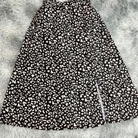 ราคา กระโปรงผ้าชีฟองลายเสือ กระโปรงฤดูร้อนยาวคลุมเข่า กระโปรงยาวสไตล์สาวเกาหลี กระโปรงผ้าชีฟอง แหวกข้าง (16634189819)