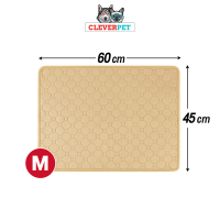 ราคา DOG PEE PAD แผ่นรองฉี่สุนัข ผ้ารองฉี่หมา ซักใช้ซ้ำได้ ซึมซับได้ดี มีกันลื่น CleverPet (21516666219)