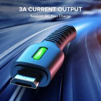 ราคา INIU 3M 2M 1M 0 5Mสายชาร์จแบตเตอรี่LED Micro USBประเภทCที่ชาร์จแบตเตอรี่โทรศัพท์Micro Usb Fastสายชาร์จสำหรับSamsung Xiaomi Huawei OPPO VIVO Android Type C USBสายชาร์จแบตเตอรี่ (1946266568)